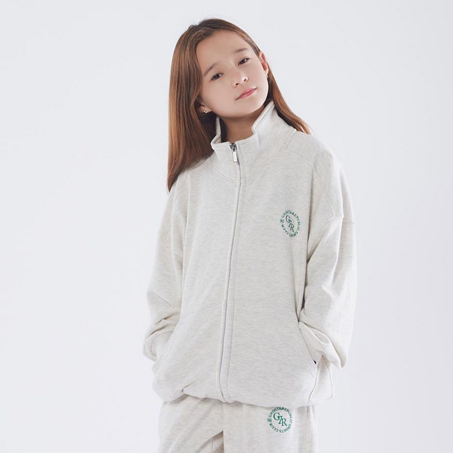 고스트리퍼블릭 아동용 G7R CIRCLE 오버핏 집업 쭈리 JHZ-J272
