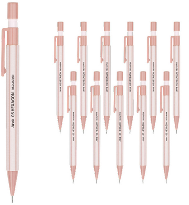 자바펜 헥사곤 샤프 피치, 0.5mm, 12개