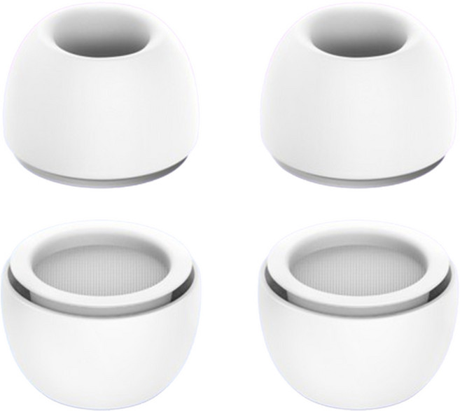 모잇 에어팟 프로 호환 이어팁 4p, S, 화이트