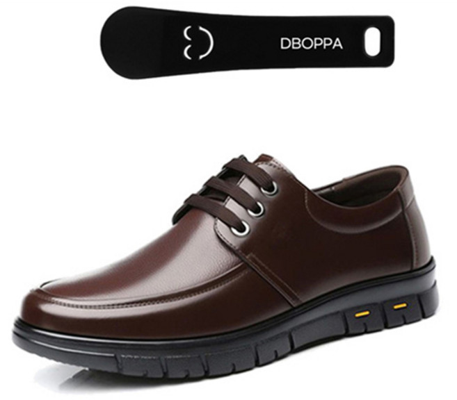 따봉오빠 남성용 기본 직장인 더비슈즈 3cm YY5102