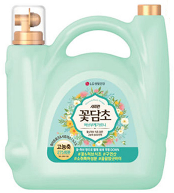 샤프란꽃담초 허브부케가르니 섬유유연제 화이트로즈 앤 시트러스 본품, 5.5L, 1개