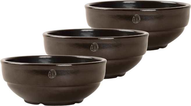 진뚝배기 해피정코리아 추어탕기, 16.8cm, 3개