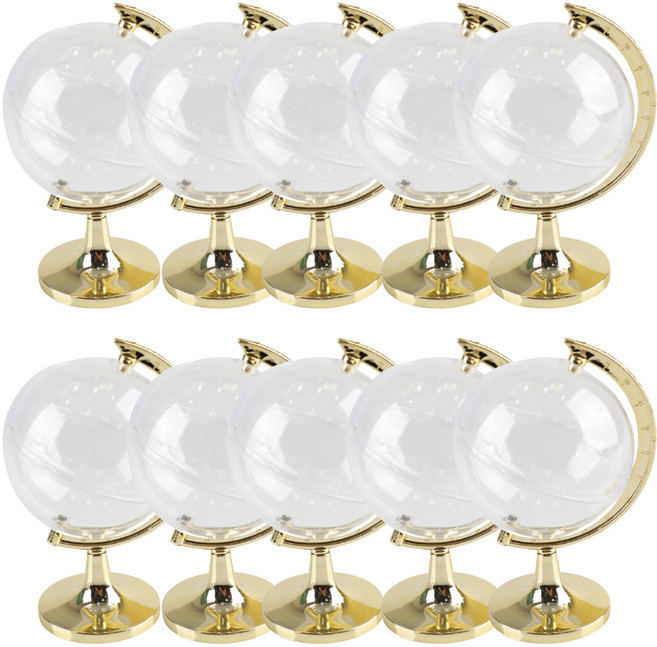 유니아트 지구본 만들기재료, 투명, 10개