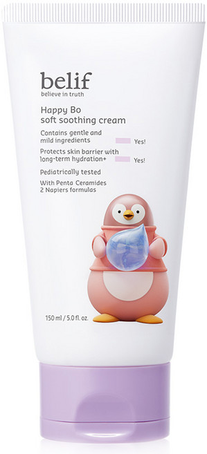 빌리프 해피 보 소프트 수딩 크림, 150ml, 1개