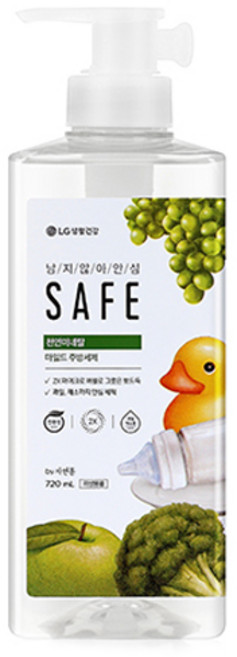 [비건라이프] 세이프 천연미네랄 마일드, 720ml, 1개