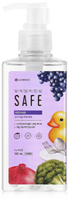 [비건라이프] 세이프 천연미네랄 주방세제 오리지널 용기형, 1개, 385ml