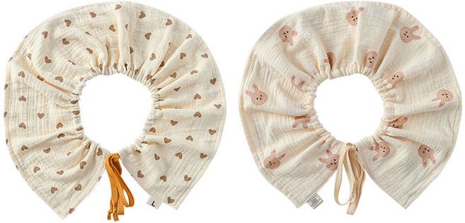 하라로이 아동용 롤링스카프빕 2종 세트