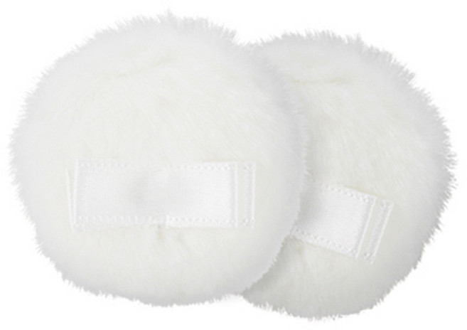 더페이스샵 데일리뷰티툴즈 파스텔 쿠션 블러셔 퍼프, 2개