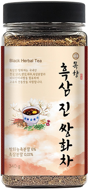 목향 흑삼진 쌍화차, 340g, 1개입, 1개