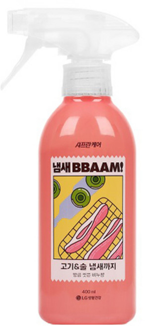 샤프란 케어 냄새뺌 섬유탈취제 방금 씻은 비누향 본품, 400ml, 1개