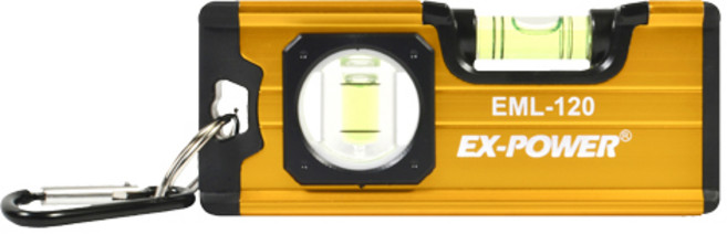 이엑스파워 미니 자석 수평기 EML-120, 1개