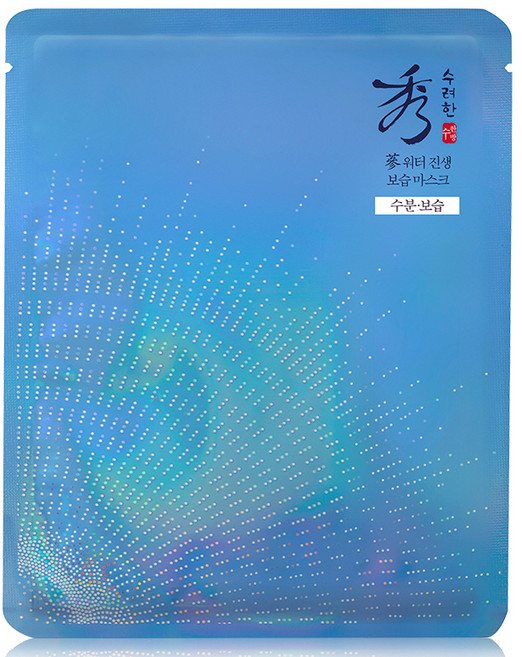 수려한 워터 진생 보습 마스크, 1개입, 1개