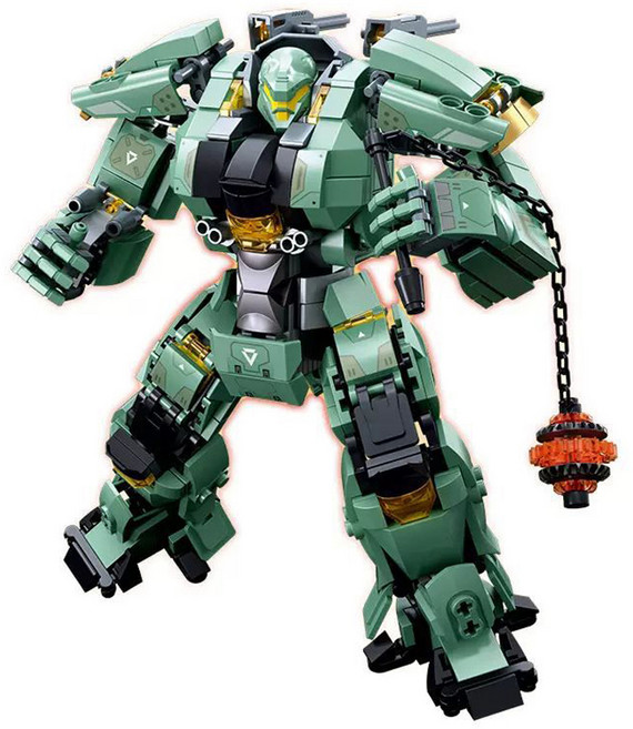 프랜드 엠버 게릴라 레고호환블록 B1153 542p, 혼합색상, 1개