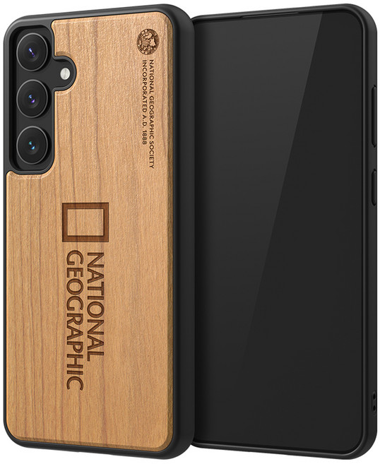 스킨플레이어 내셔널지오그래픽 네이처 우드 휴대폰 케이스