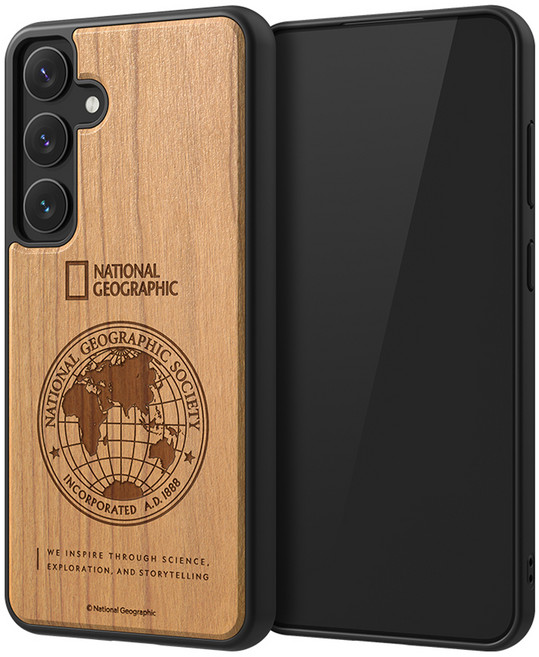 스킨플레이어 내셔널지오그래픽 네이처 우드 휴대폰 케이스