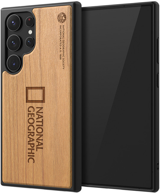 스킨플레이어 내셔널지오그래픽 네이처 우드 휴대폰 케이스