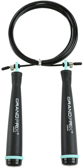 김수열점프로 그랑프리 초고속 와이어 줄넘기 S-707, 민트, 1개