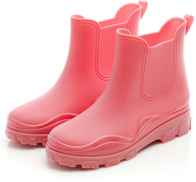 갓슈 샤펴상 유광솔 첼시 레인부츠