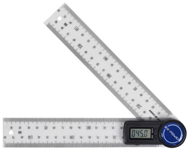 이엑스파워 디지털각도기 200 x 200 mm EDA-200P, 1개