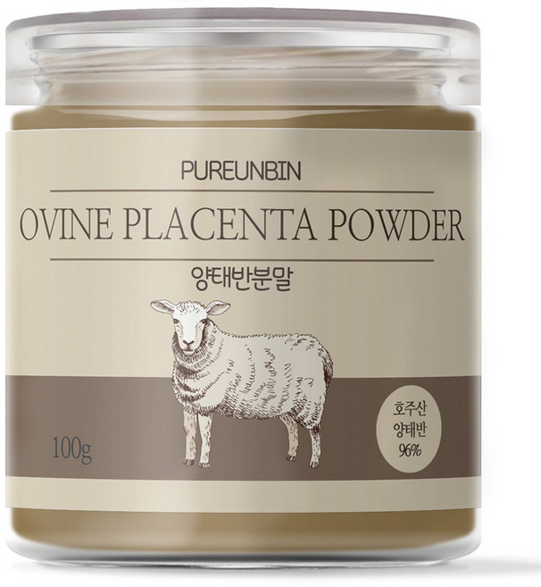 푸른빈 양태반 분말, 1개, 100g