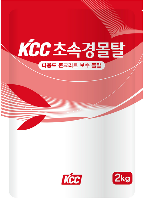 KCC 초속경몰탈 2kg, 1개
