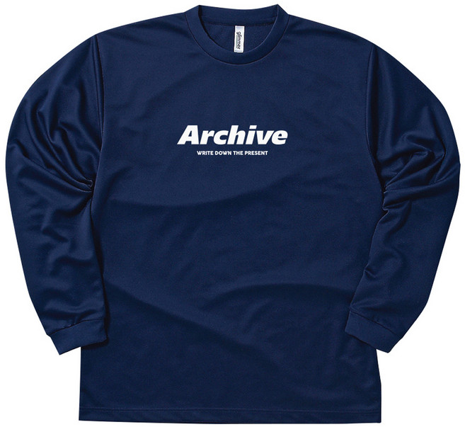 험블스튜디오 남녀공용 아카이브 레터링 스포츠 긴팔 티셔츠 IMUD_43