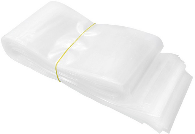 베리구즈 두꺼운 슬림 PE 비닐 긴 봉투 9 x 80 cm, 100개, 투명