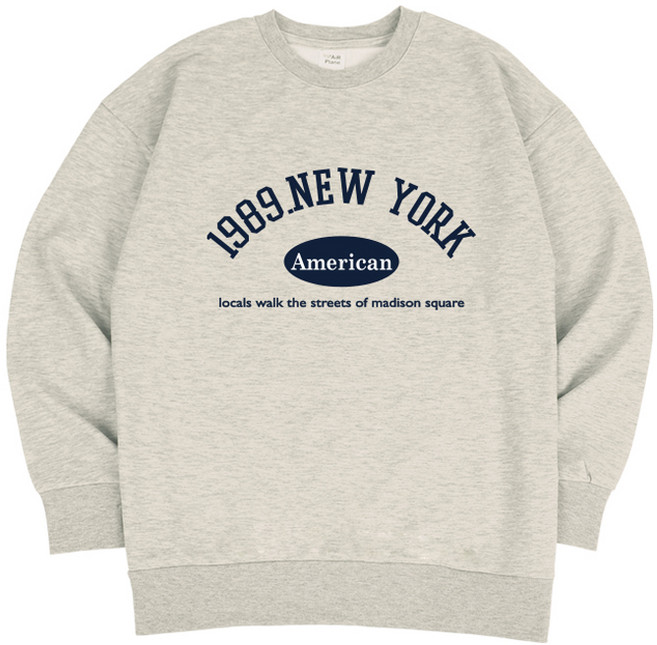 에어플레인 1989 뉴욕 스탠다드 맨투맨