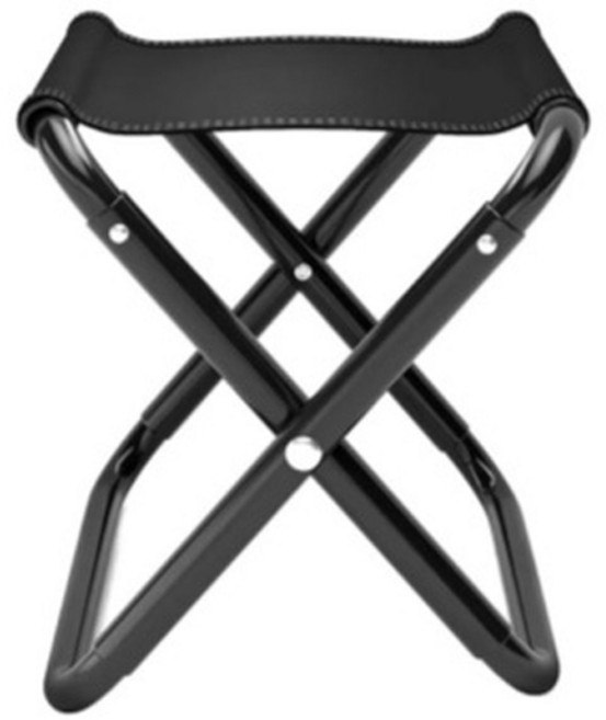 재미존 휴대용 미니 접이식 의자 대형, 1개