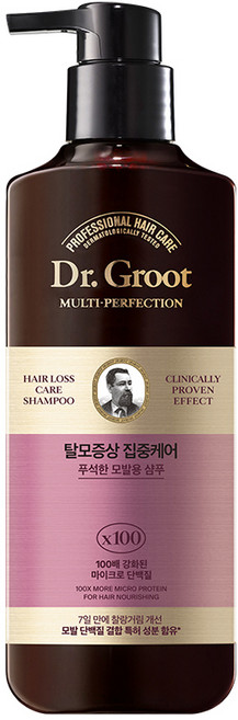 닥터그루트 멀티 퍼펙션 탈모케어 푸석한 모발용 샴푸 아로마틱허벌향, 400ml, 1개