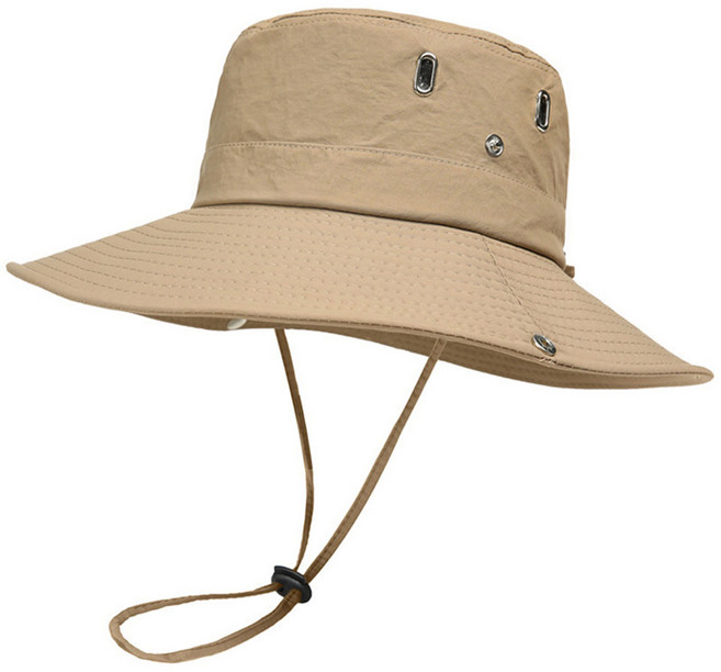 이츠굿텐 캠핑 사파리 똑딱이 버킷햇 5color