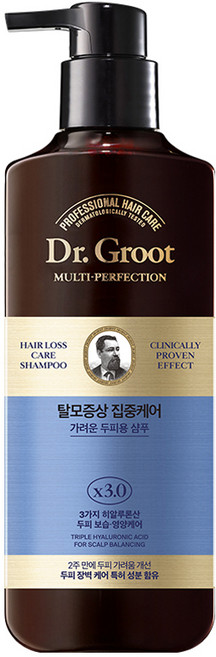닥터그루트 멀티 퍼펙션 탈모케어 가려운 두피용 샴푸 아로마틱허벌향, 400ml, 1개