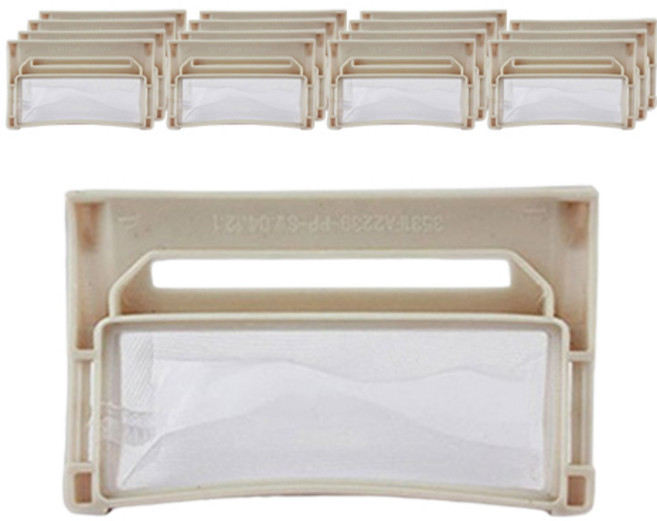 LG 통돌이 세탁기 거름망 대 필터, 화이트, 16개