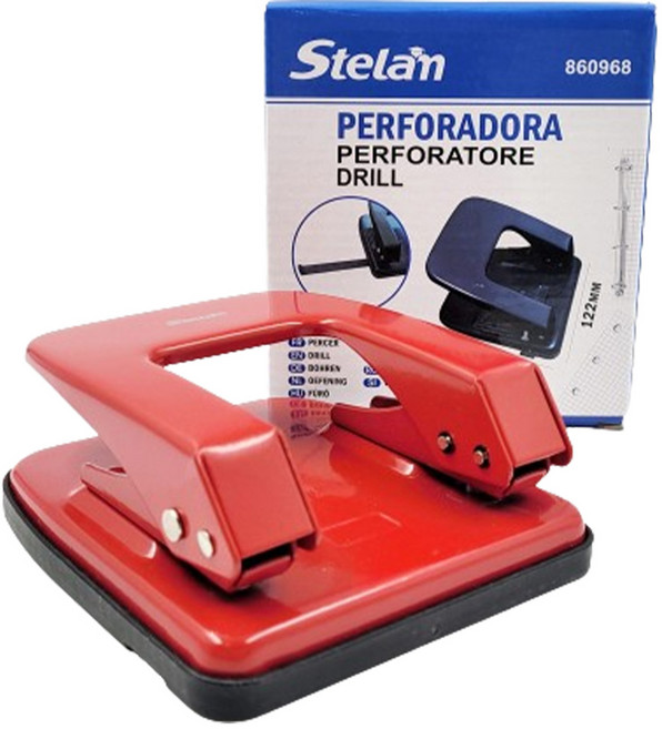 stelan 2공 만능 서류 펀칭기 860968, 랜덤발송, 1개