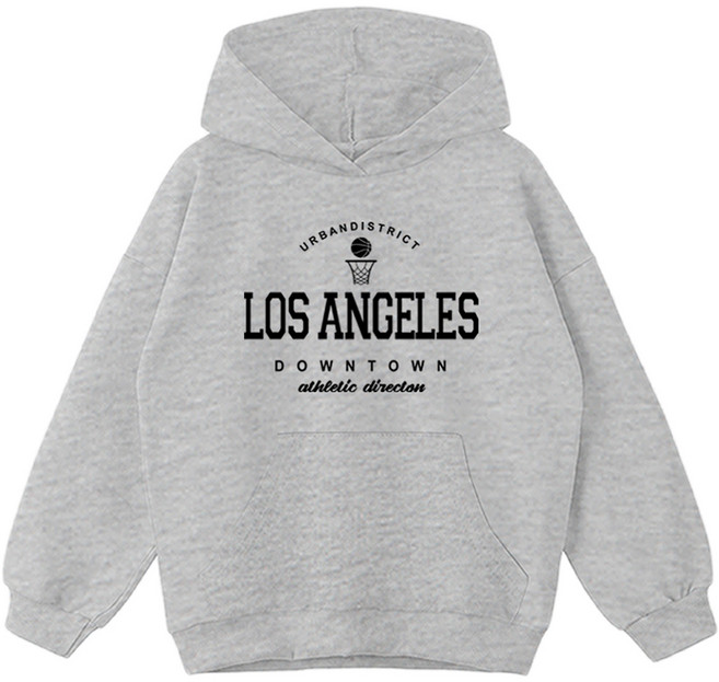 제니키즈 여아용 오버핏 로스엔젤레스 후드티 JN4328H