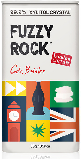 퍼지락 자일리톨 크리스탈 캔디 콜라향, 35g, 1개