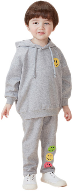 삼소니 아동용 코지후드 등원복 상하의 세트