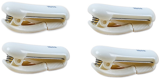 아이비스 마스킹 테이프 커터 20~25mm, 아이보리, 4개