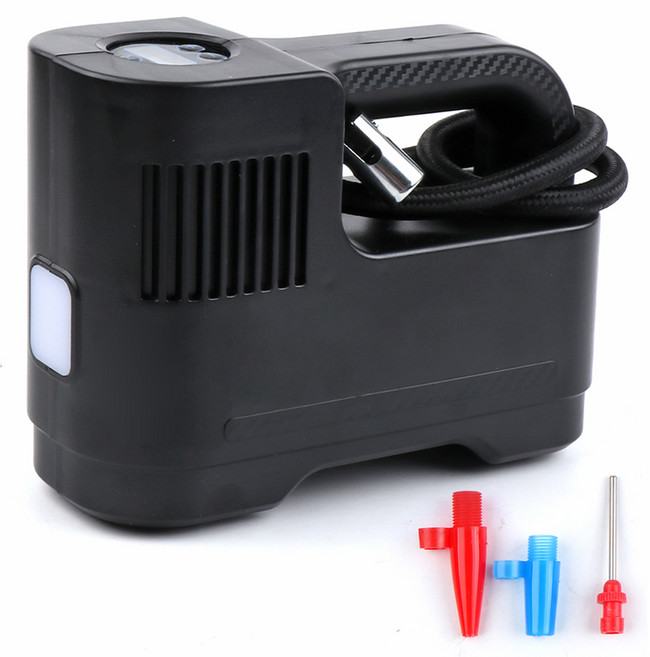 카템 LED 핸디 자동차 타이어 공기압 주입기 펌프 CT430, 1개, 혼합색상