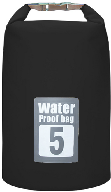 다이비프로 드라이백 5L, 블랙