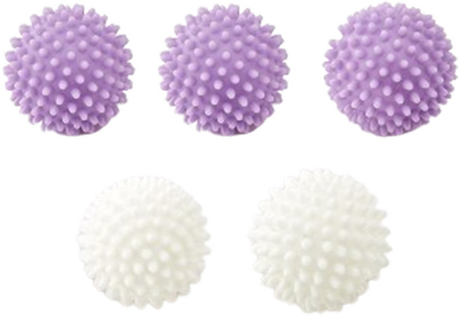 모던하우스 세탁 잘 되는 컬러 세탁볼 5p 세트, S 라벤더, 1세트