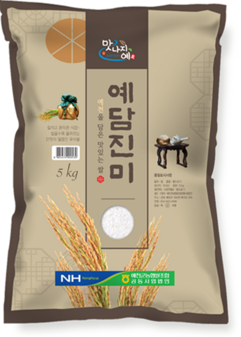 예천군농협 맛나지예 예담진미, 상등급, 5kg, 1개