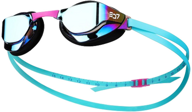 SD7 하이드로뷰 고급 트레이닝 수경 SGL-216, 그린 + 민트, 1개