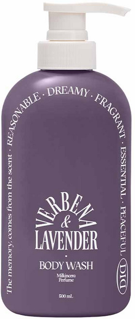 오디드 밀크인세라 퍼퓸 바디워시 버베나라벤더, 1개, 500ml