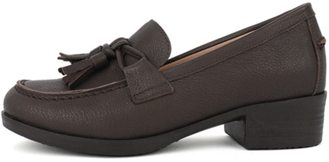 지쎄 여성용 제이슈 천연양가죽 수제화 디키 태슬 로퍼 4cm