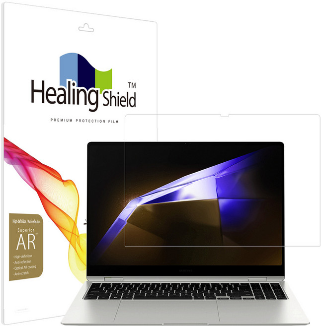 힐링쉴드 갤럭시북5/4 프로 360 40.6cm NT960QHA/QGK 고화질 액정보호필름, 1개