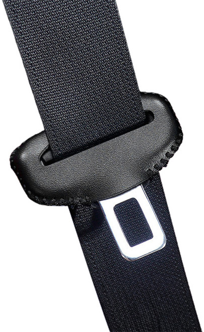 앤티스 프리미엄 안전벨트 버클 가죽커버, 블랙, 4개