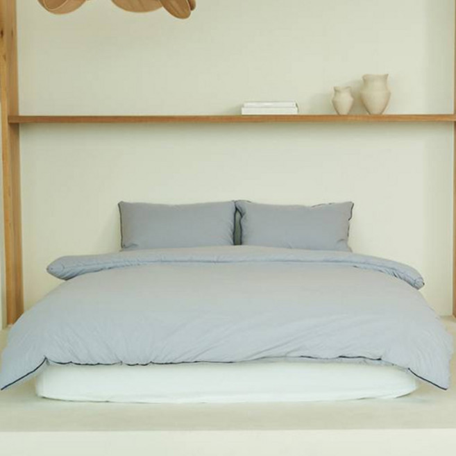 깃든 프리미엄 무봉제 데이 호텔 차렵이불 세트