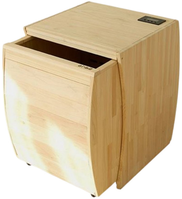 킹스스파 원적외선 편백 스팀 반신욕기 디럭스 사이즈, KS43