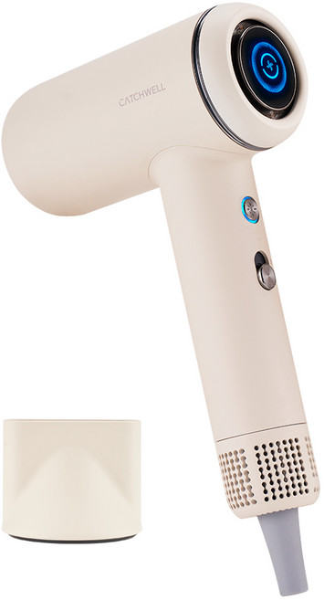 캐치웰 슈퍼 에어릭 헤어 드라이기 HC 501 1800W, 크림 아이보리